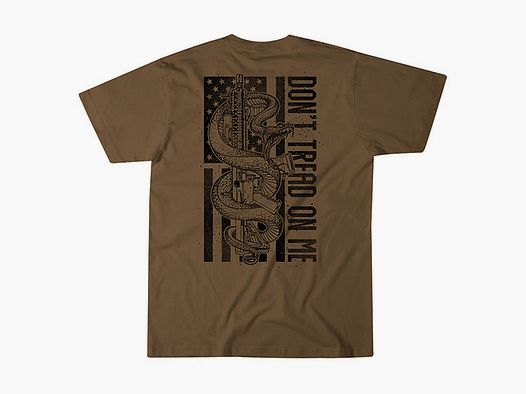 T-Shirt DEFEND LIBERTY, brown sugar
