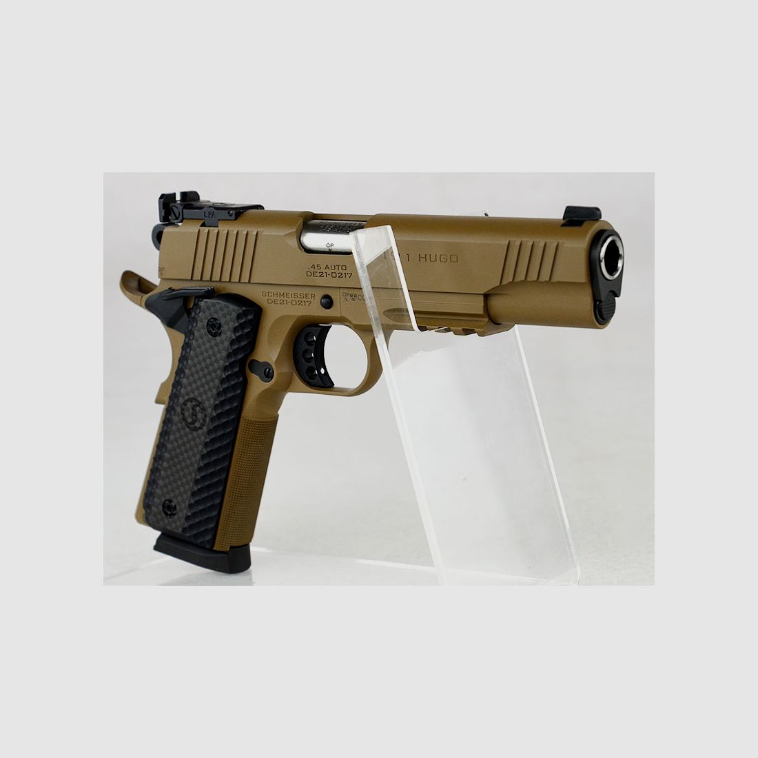 SCHMEISSER 1911 Hugo, FDE 5" .45 Auto (.45 ACP)
