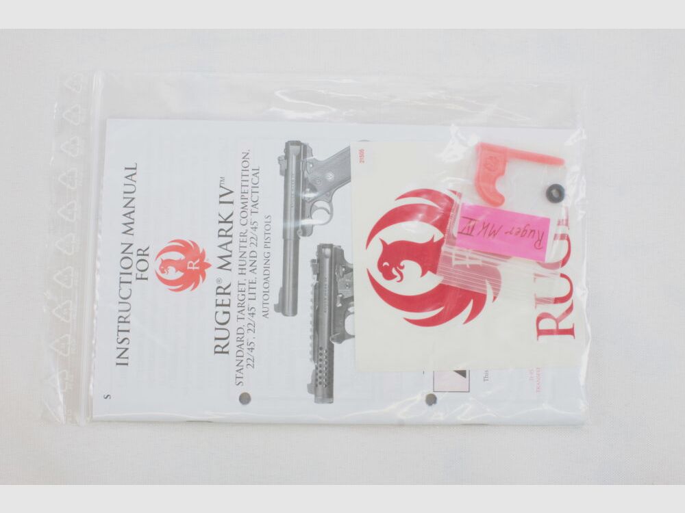 Ruger Mark IV Target - .22 lfb