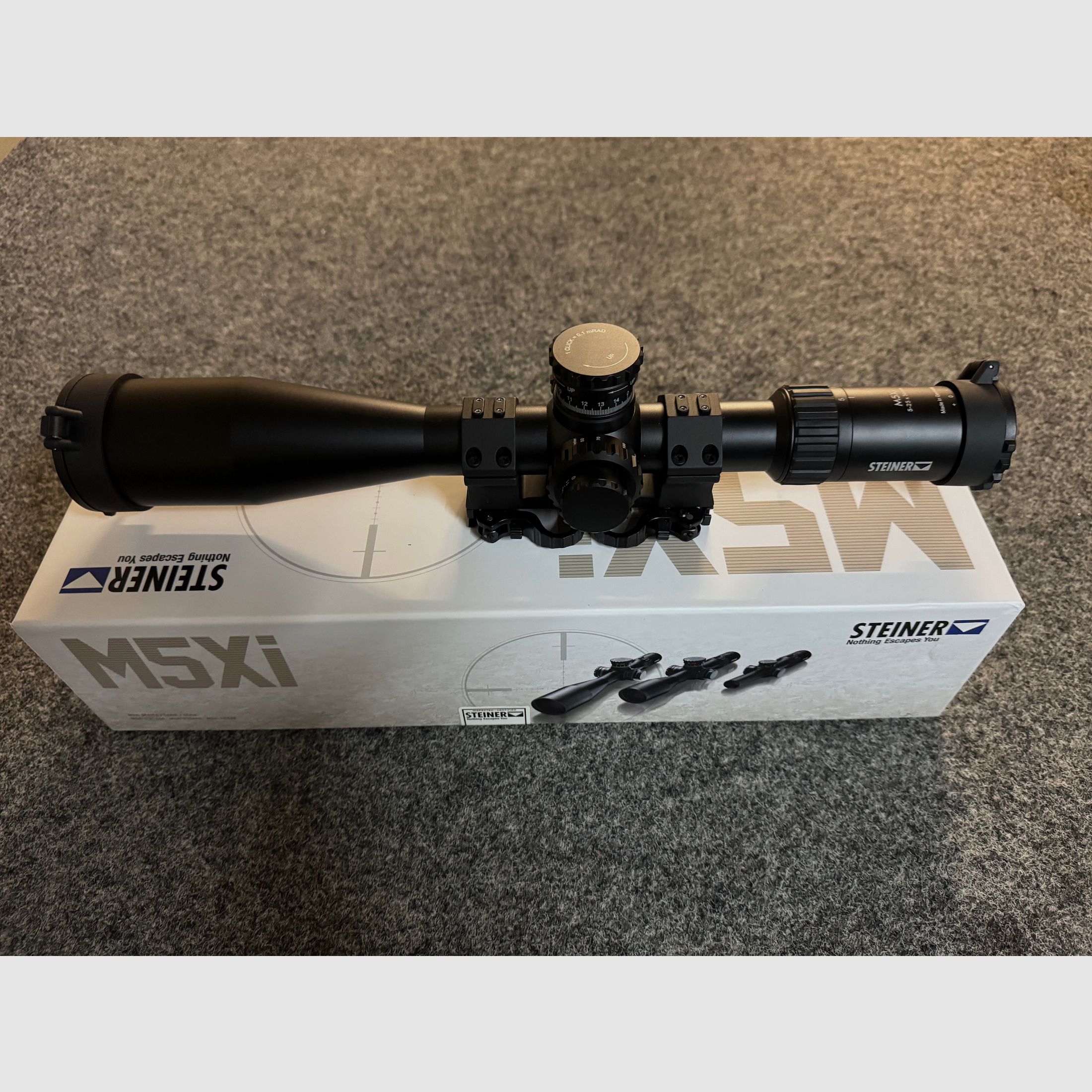 Steiner M5XI 5-25x56 inkl. Recknagel Montage