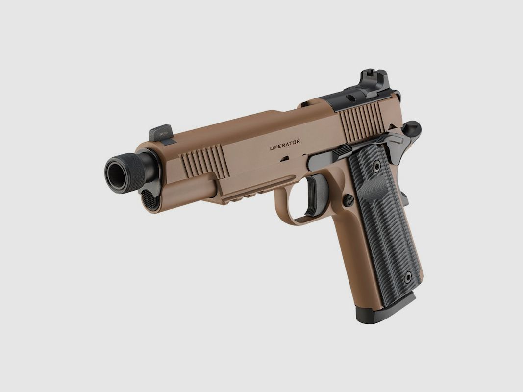 Springfield Armory – Pistole / 1911 Operator AOS / Threaded Barrel / .45ACP / Coyote Brown, Bild 2 von 2