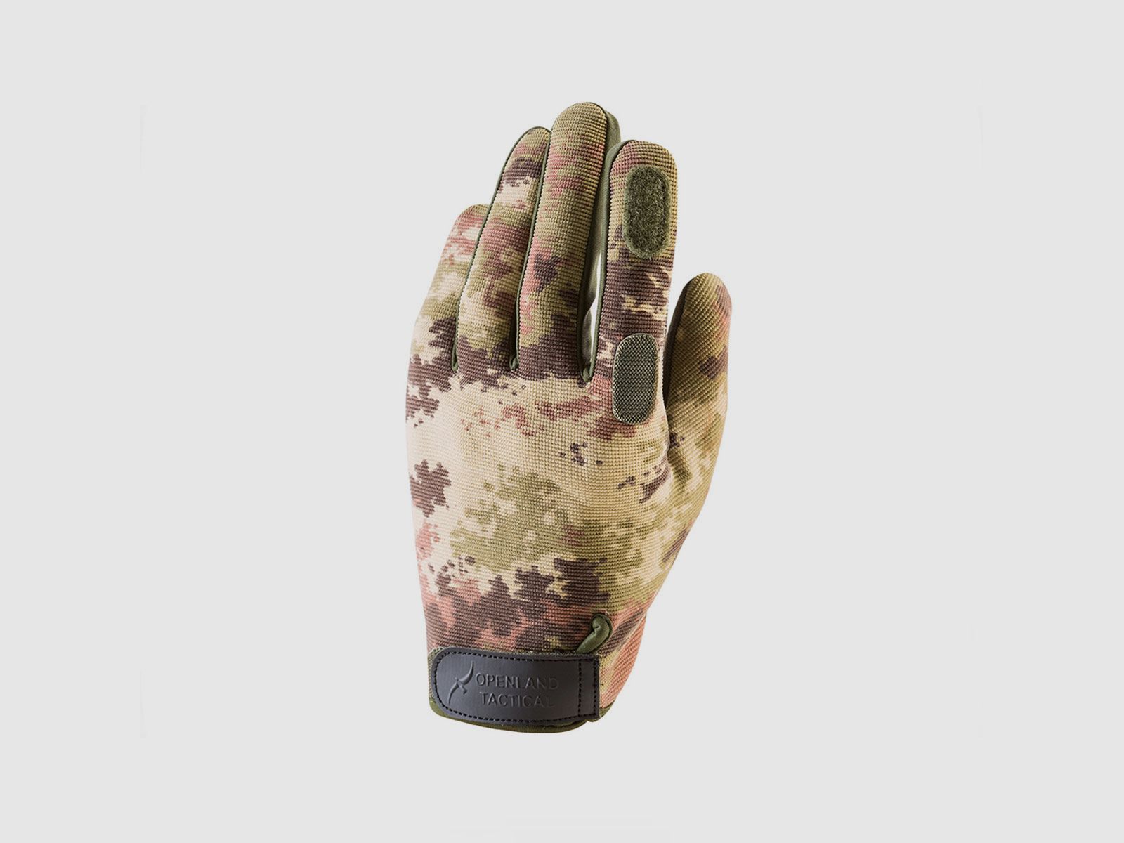 OPENLAND TACTICAL – SCHUSSHANDSCHUHE MIT OFFENEM ZEIGEFINGER Italienisches Camouflage, Bild 1 von 3