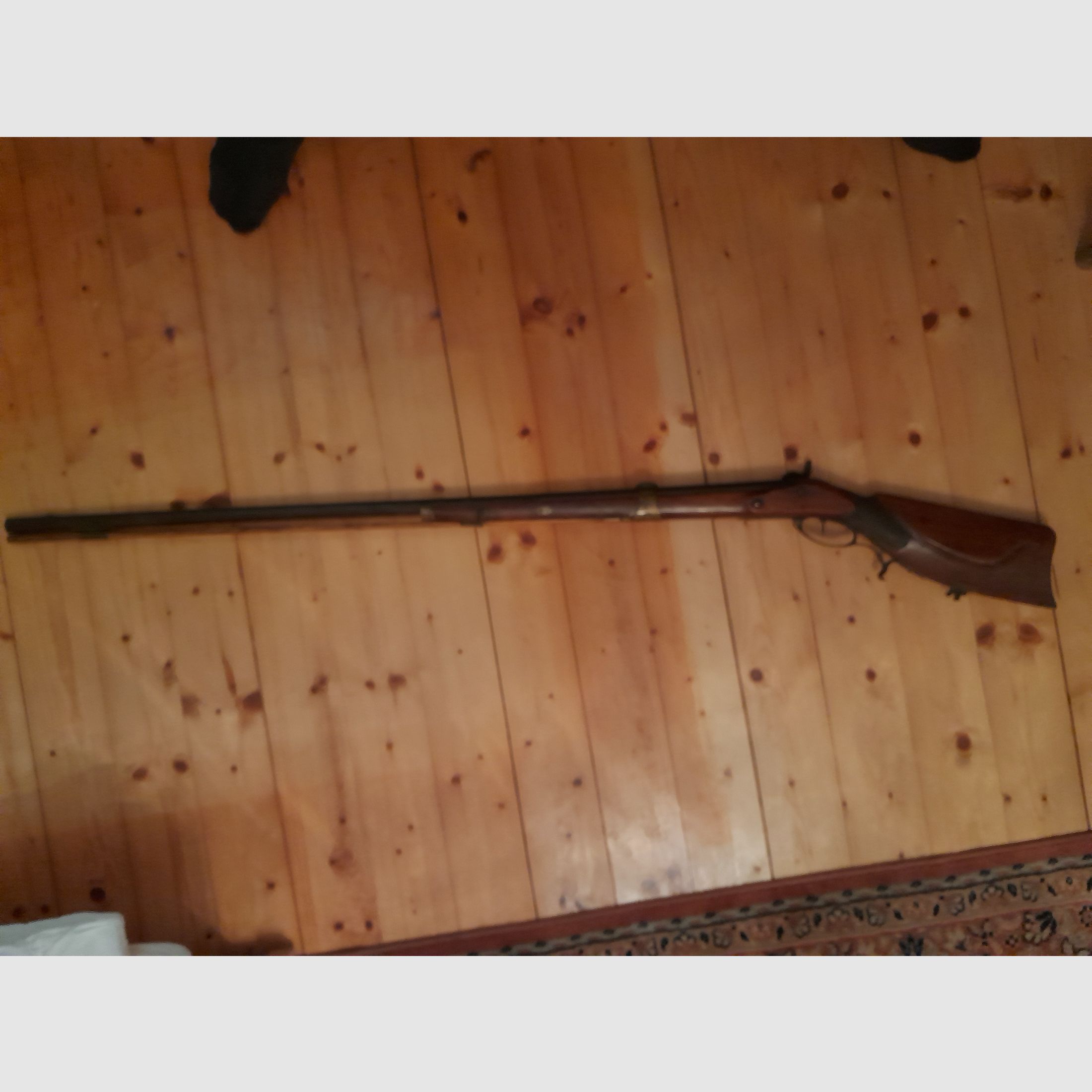 Fusil de chasse à percussion allemand
