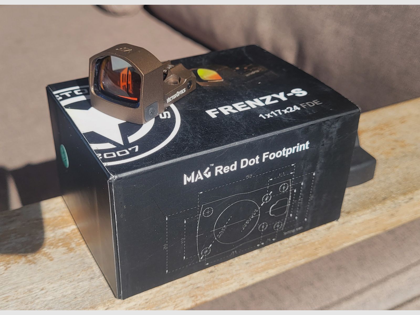 Vector optics Frenzy Red dot 3moa SCRD-F43