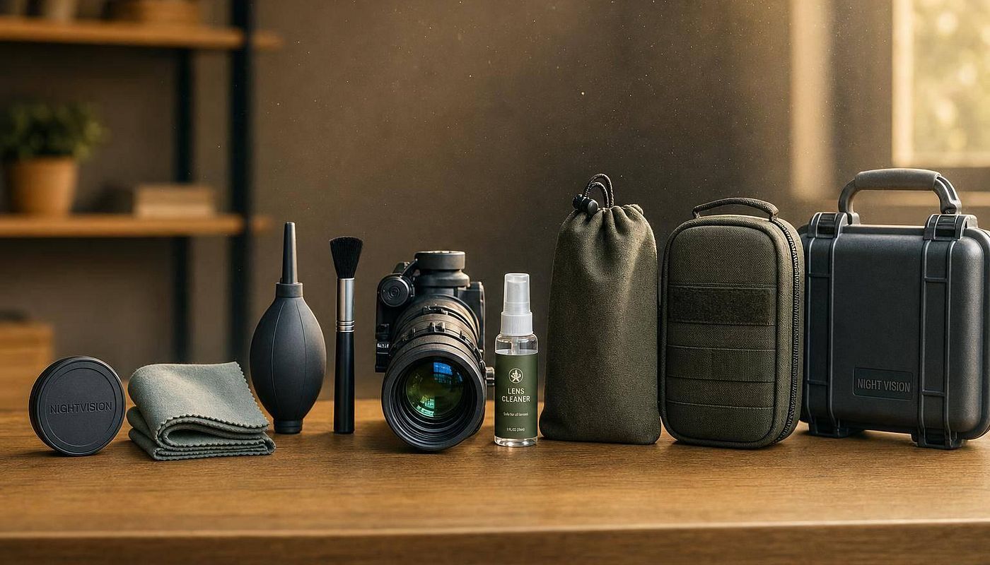 Night vision accessories against dust: 8 products