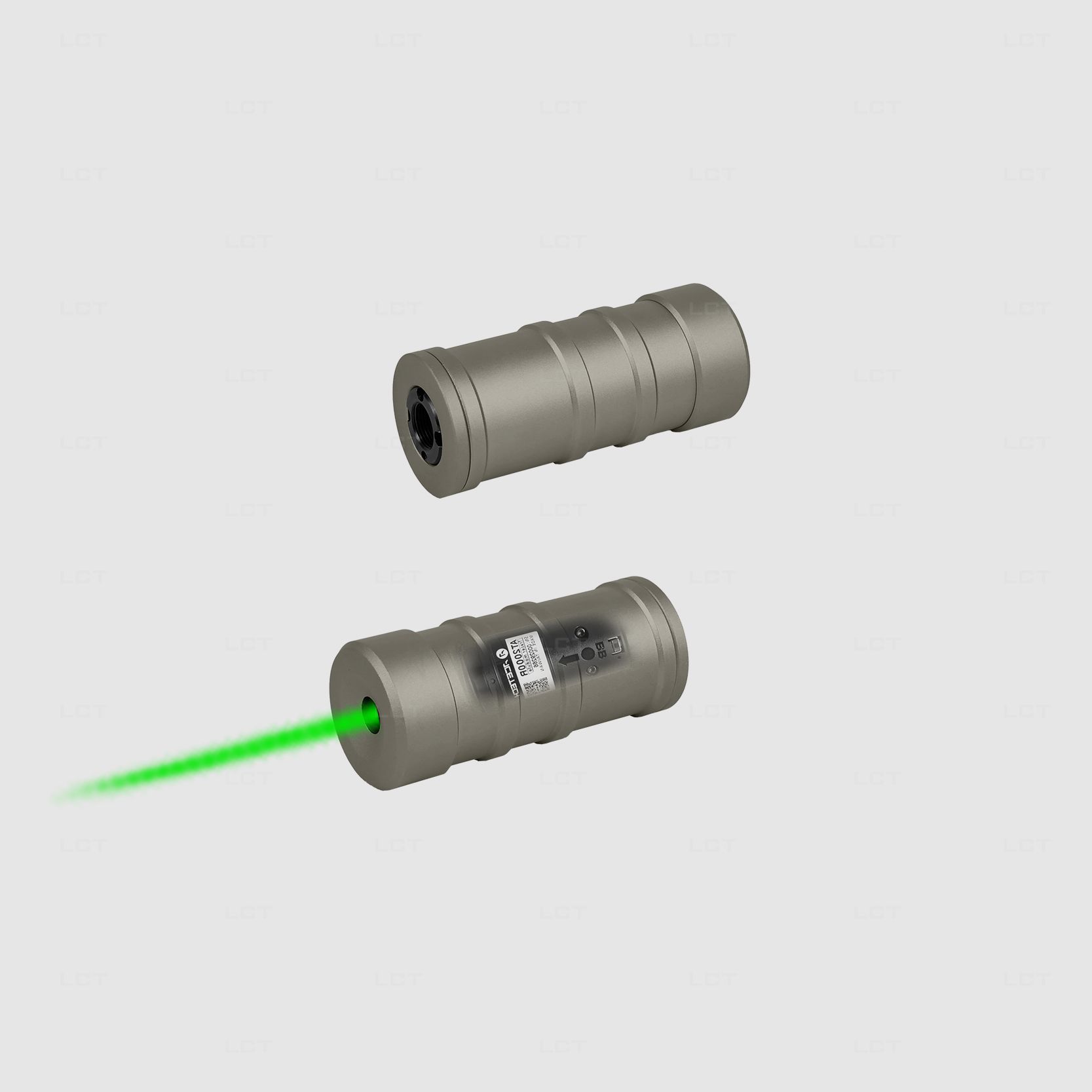LCT PP-19-01 Silencer mit Tracer (Silber)
