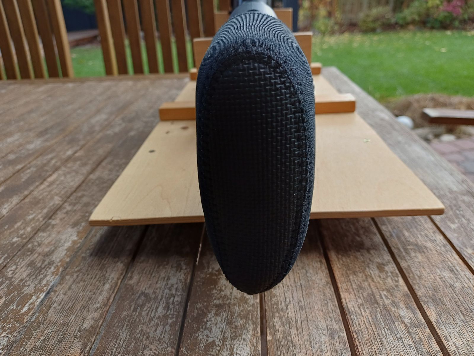 Fondo de la pierna, almohadilla de culata para el arco de ballesta Mey Interceptor