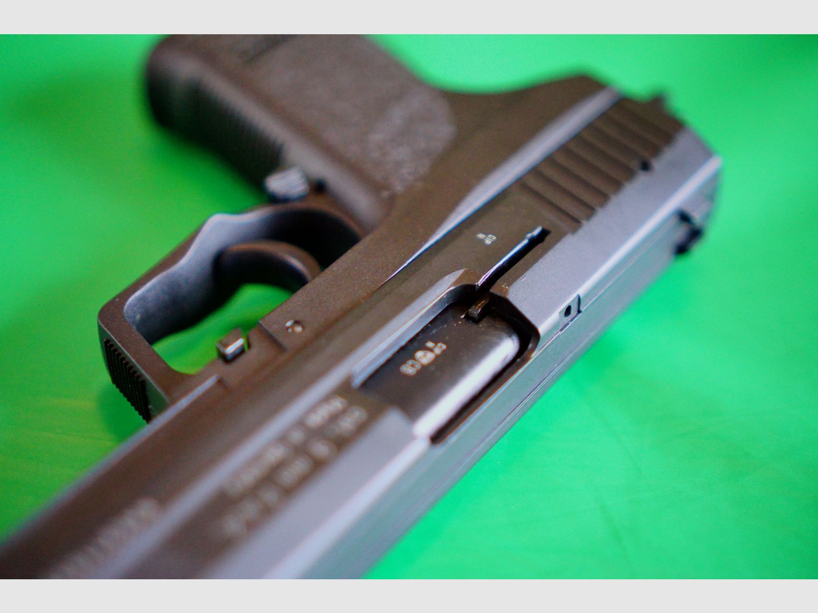 Röhm RG 96 Schreckschuss Pistole brüniert (PTB 699) neuwertig!