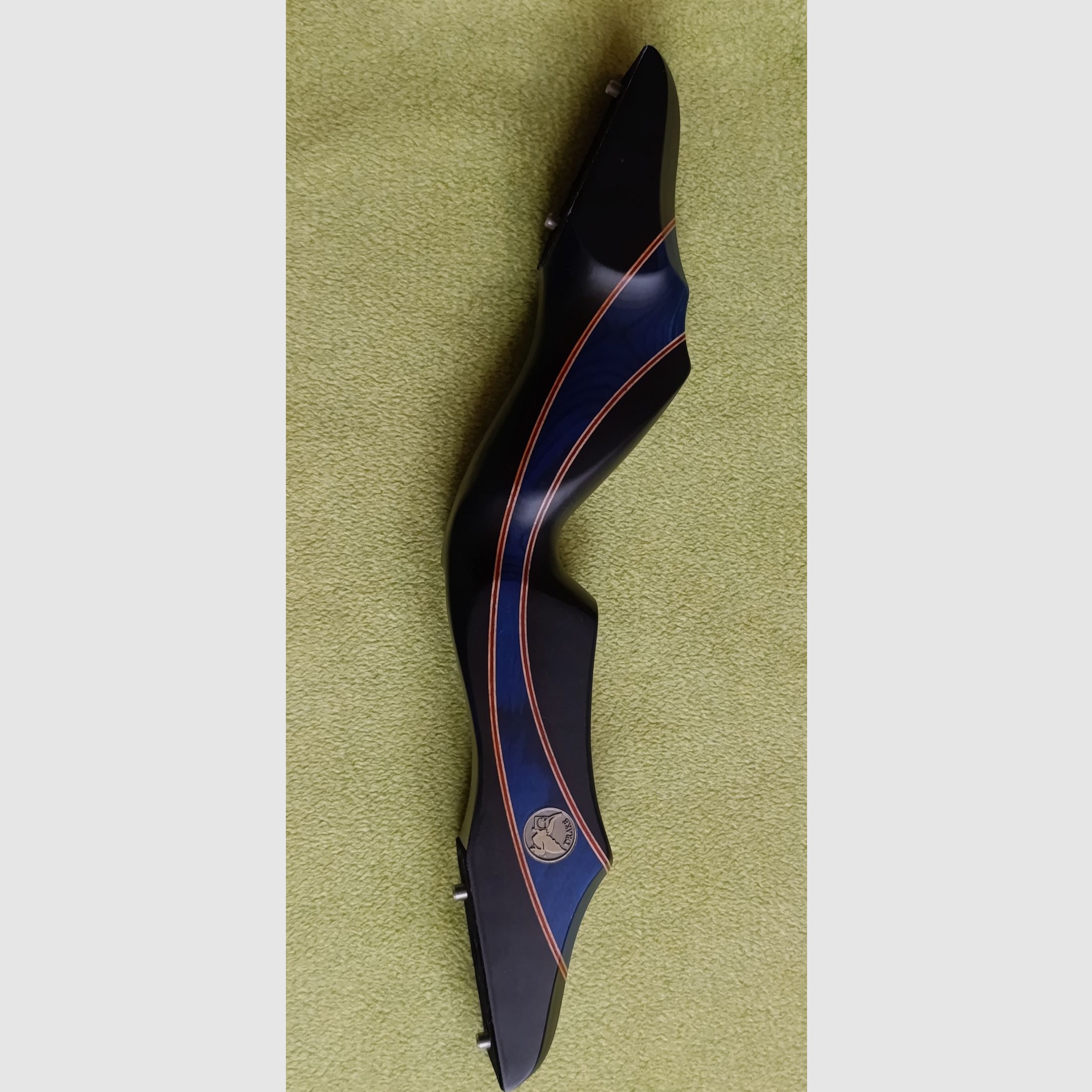 Drake Archery Elite Blue Royal 60 Zoll 50 lbs RH Take Down Recurvebogen