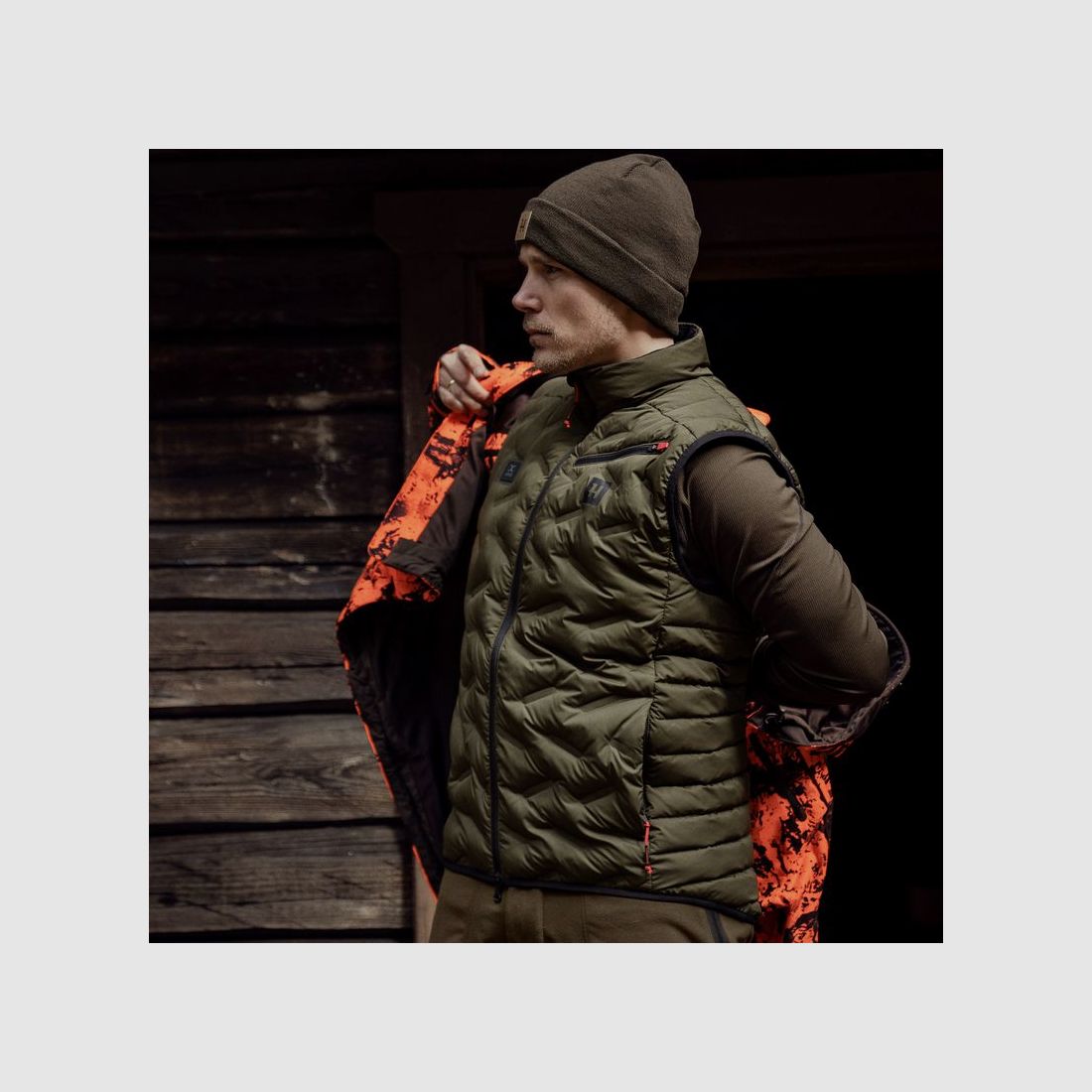 Härkila H-Weste Clim8 Insulated | willow green, Bild 6 von 12