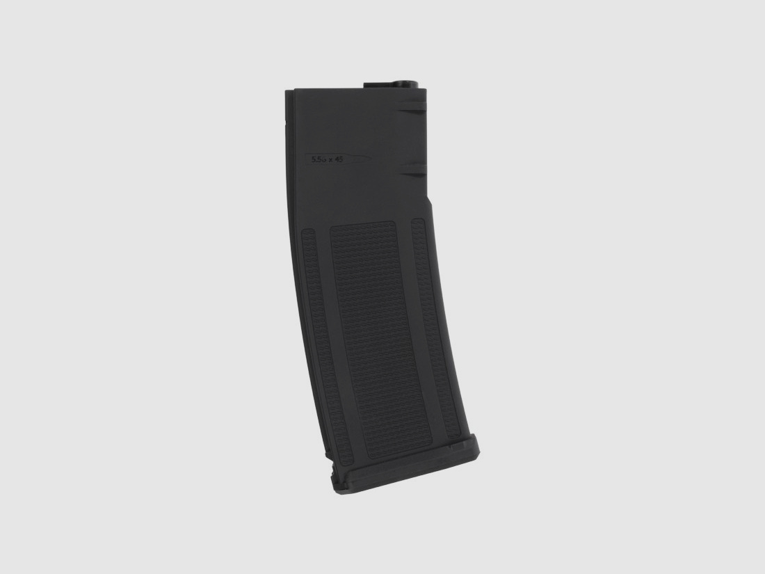 130rds 'Saigo' AR Midcap Magazin, Polymer, Schwarz