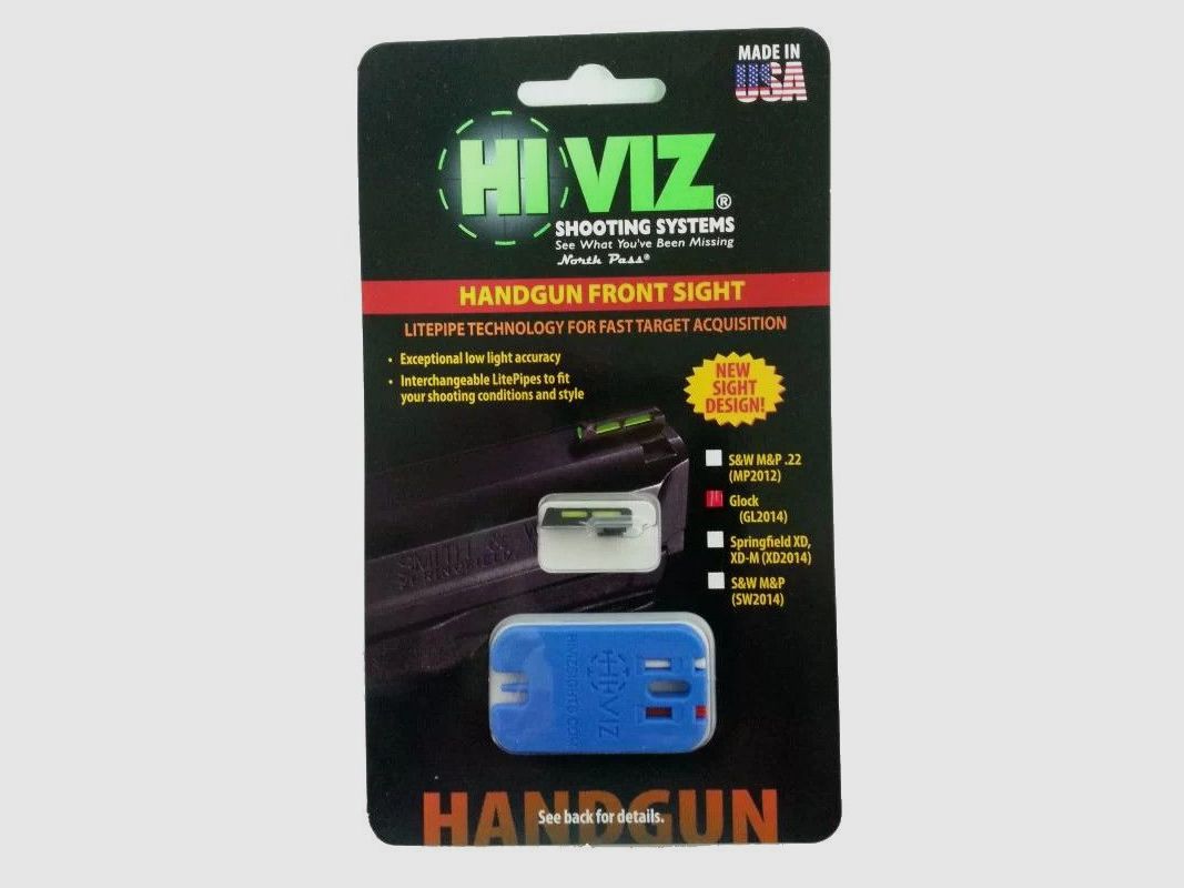 MUSZKA ŚWIATŁOWODOWA HI-VIZ GL2014-GLOCK, zdjęcie 2 z 4