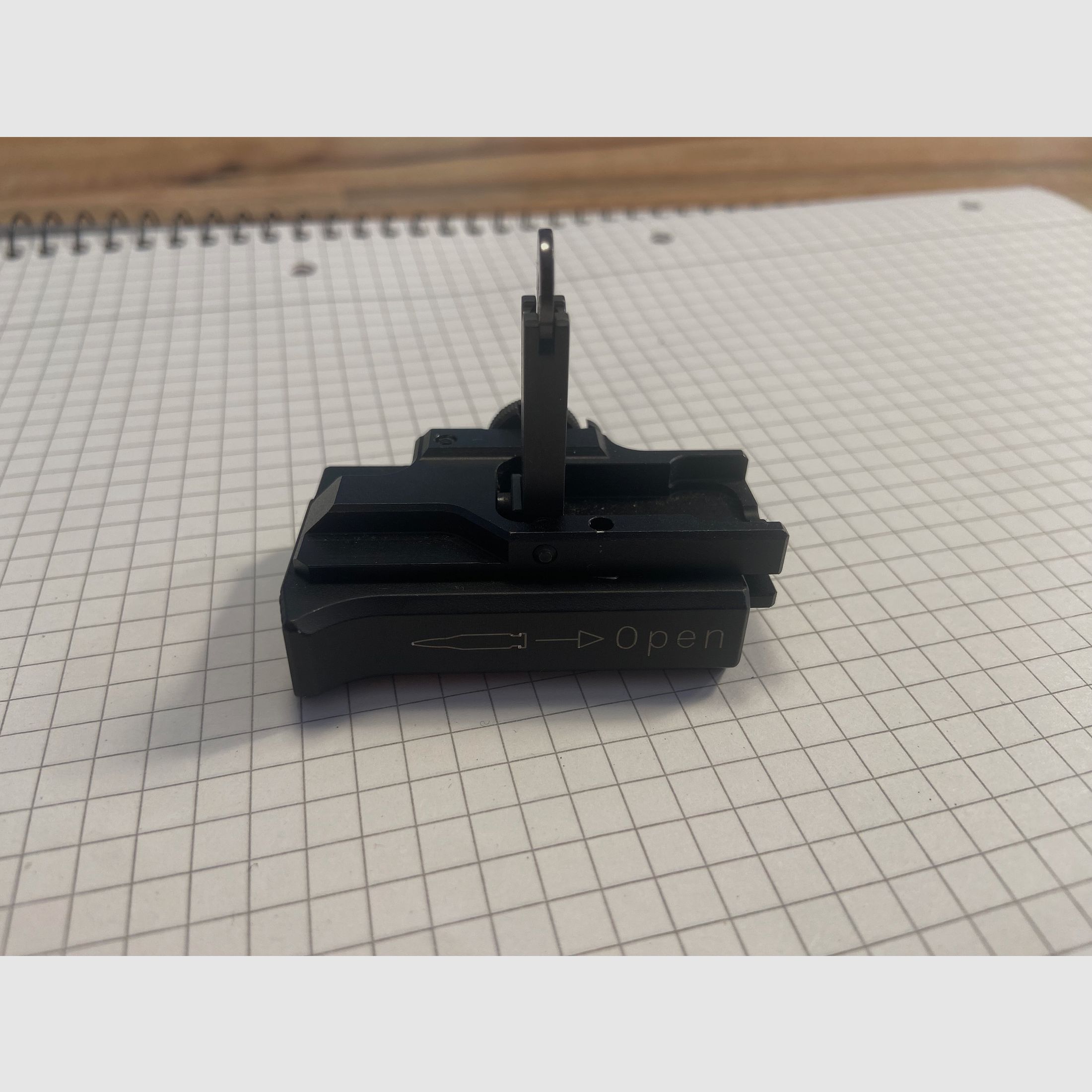 HK MR 223 Heckler & Koch quick-change sight rear - Universally usable and in top condition