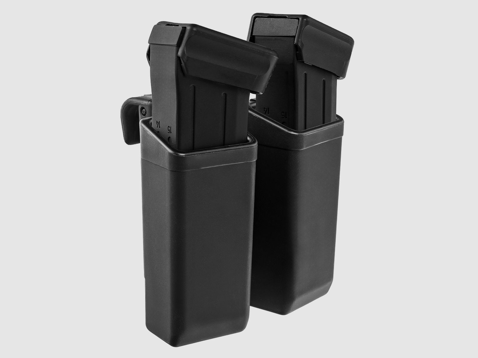 Podwójna ładownica obrotowa ESP z montażem UBC-08 - Clip na magazynki pistoletowe 9 mm - Black - MH-MH-84, zdjęcie 8 z 8
