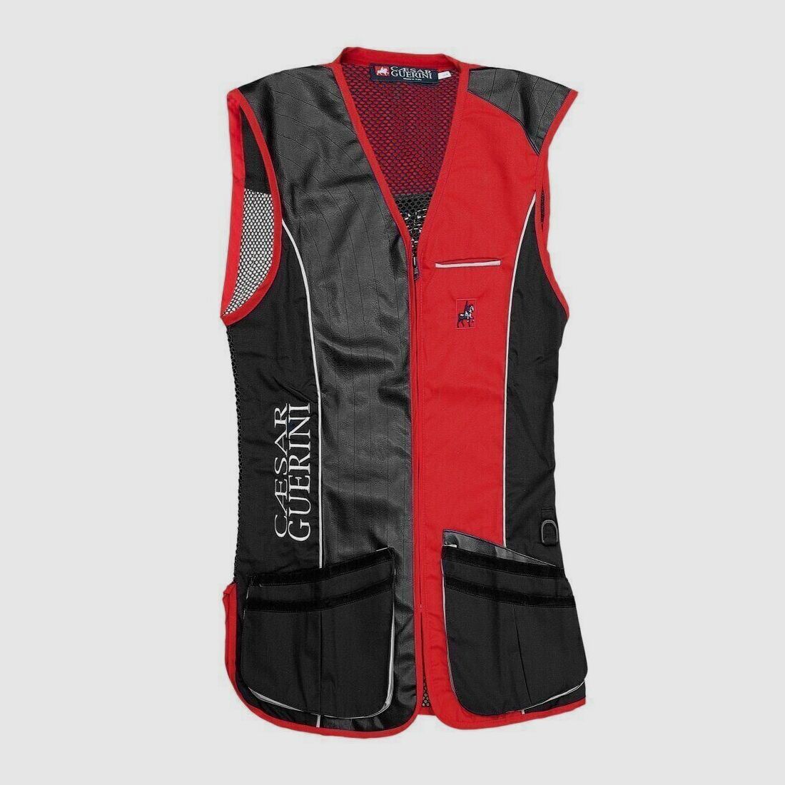 Gilet da tiro rosso Caesar Guérini Taglia S a 6 XL