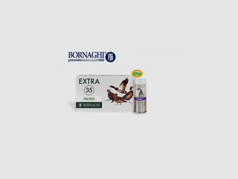 BORNAGHI Patronen Extra 35gr. Kal.12 pb.7 Filz