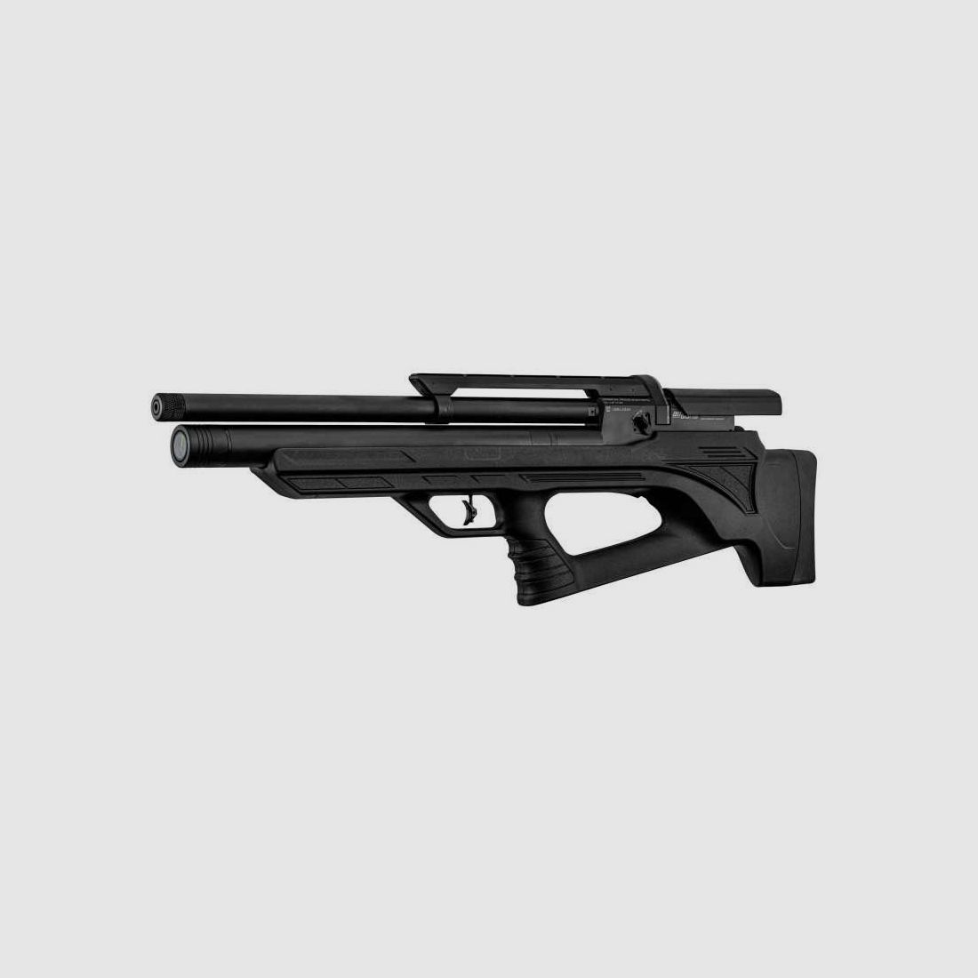 PCP-Luftgewehr Aselkon MX10-S Regulator Jet Black Kal. 5.5 -19J, Bild 9 von 10