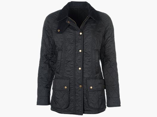 Barbour Beadnell Polarquilt Zwart Vrouwen 14