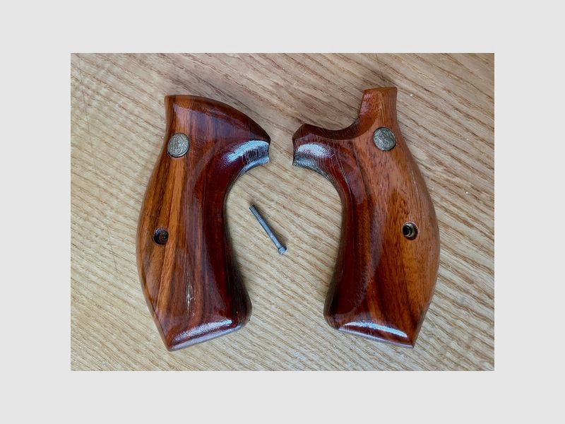 Original Smith & Wesson, S&W Presentation Griffe K-Rahmen