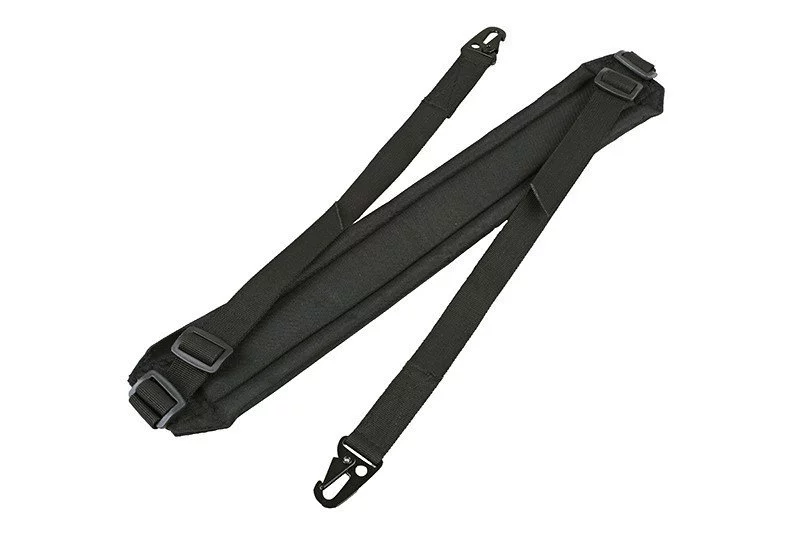 Carrying sling for machine gun replica – black, image 2 of 2