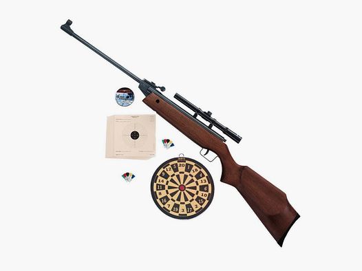 Perfecta Mod. 45 Luftgewehr Set 4,5mm Diabolo mit Munition und Targets