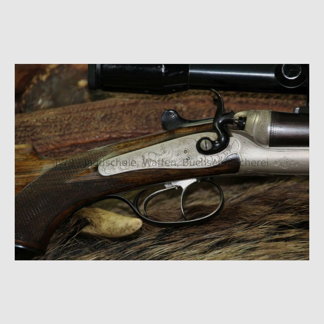 Hahnbüchsflinte Rud. Tingl Murau 16/65;.22Hornet
