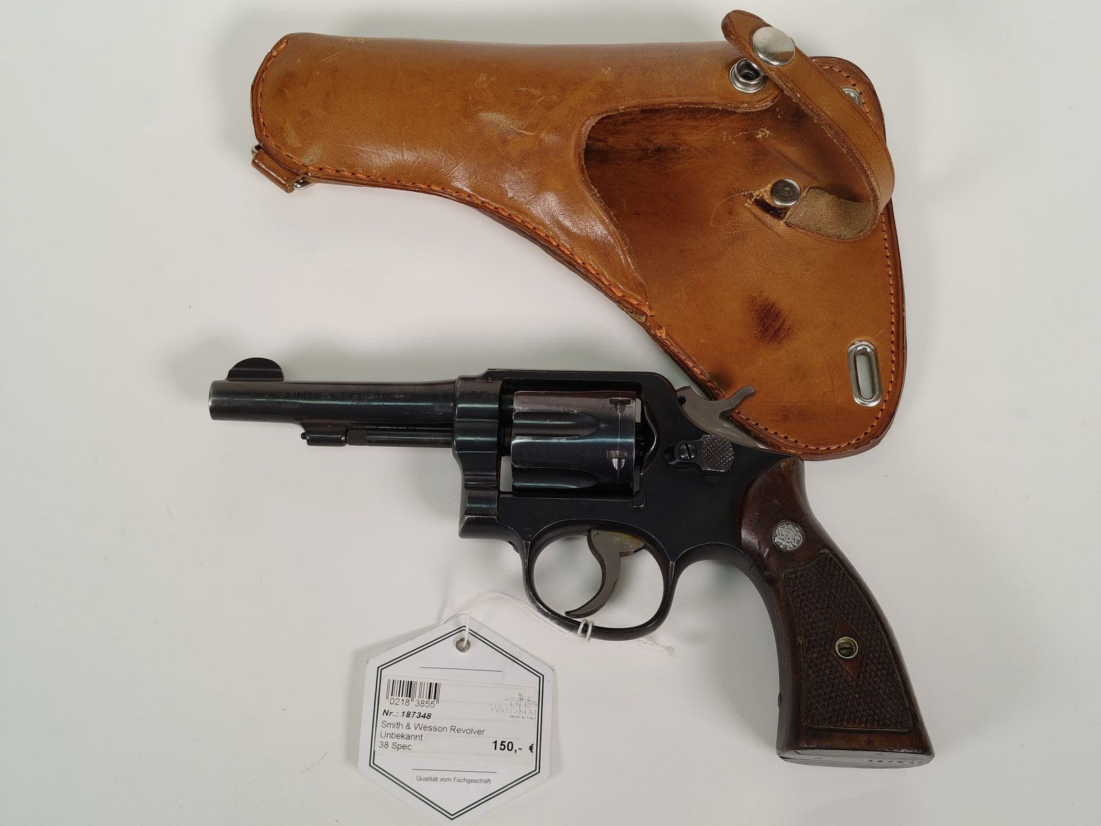 Smith & Wesson Revolver .38 Special, image 1 of 6