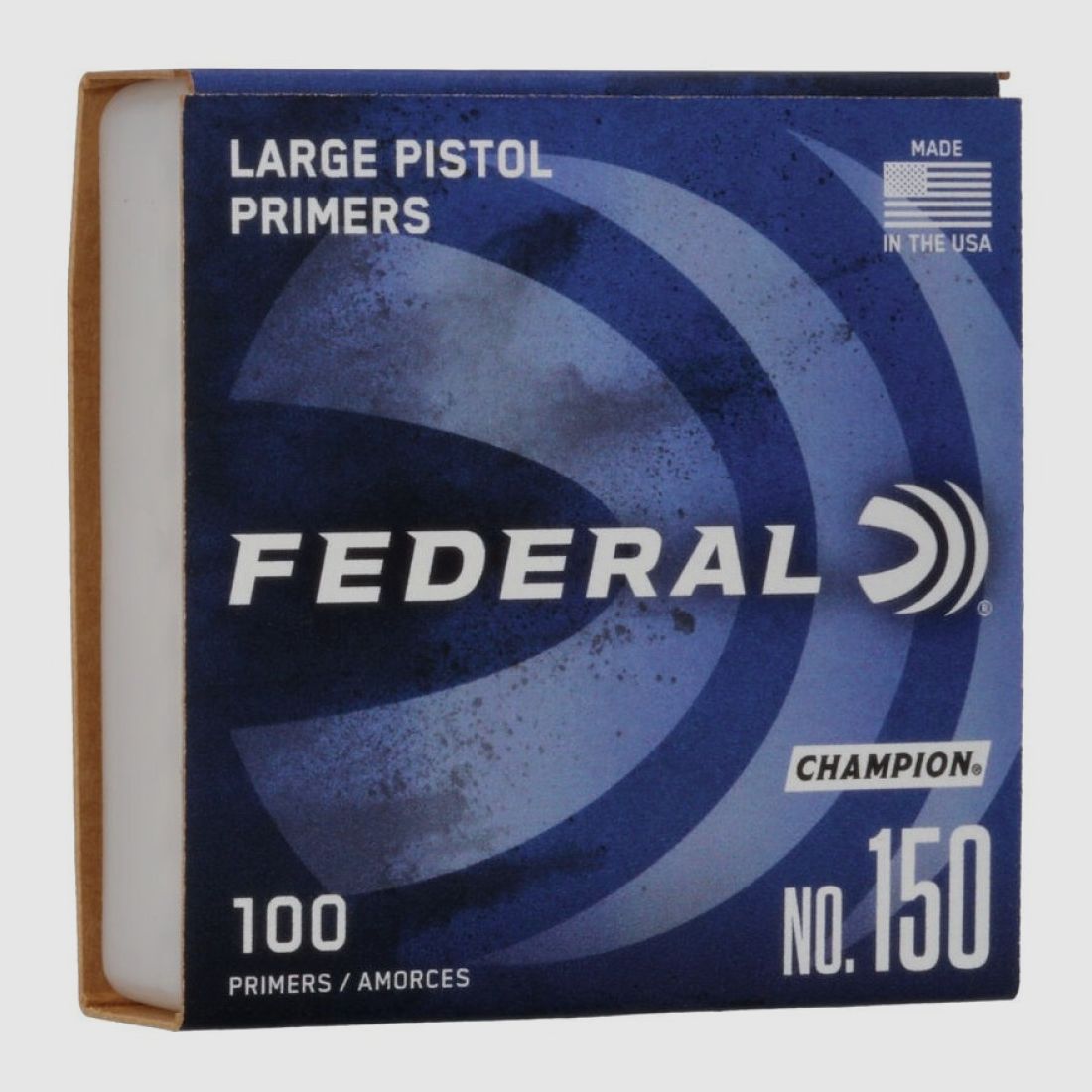 Federal 150 Large Pistol Primer VE100