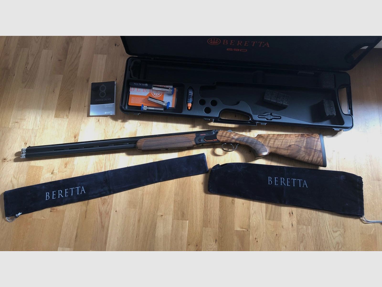 Beretta 690 Competition Black Sporting 12/76 76cm Bockdoppelflinte Flinte