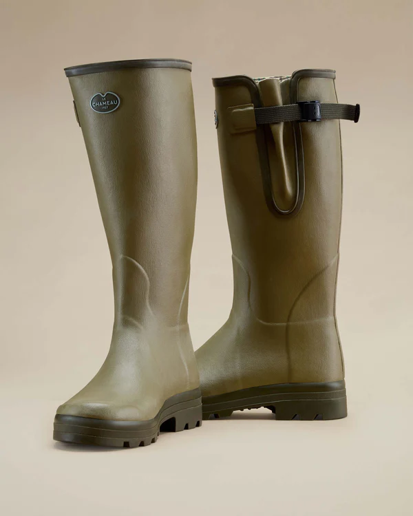 Le Chameau Vierzon Iconic Green Men's Boots, image 4 of 5