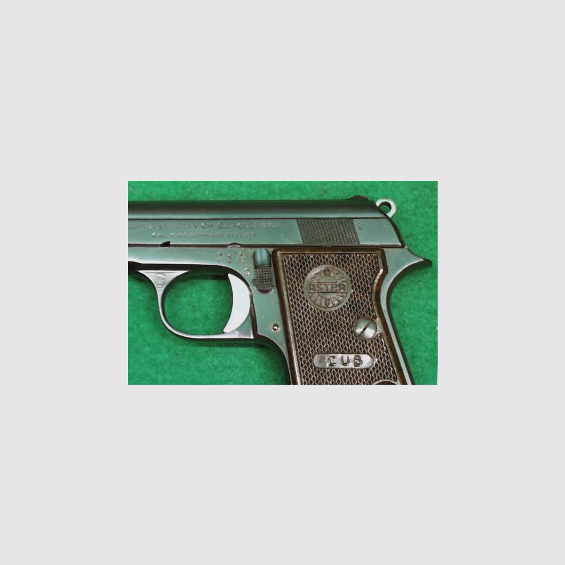 Astra Unceta And Pistol Mod. Cub 25