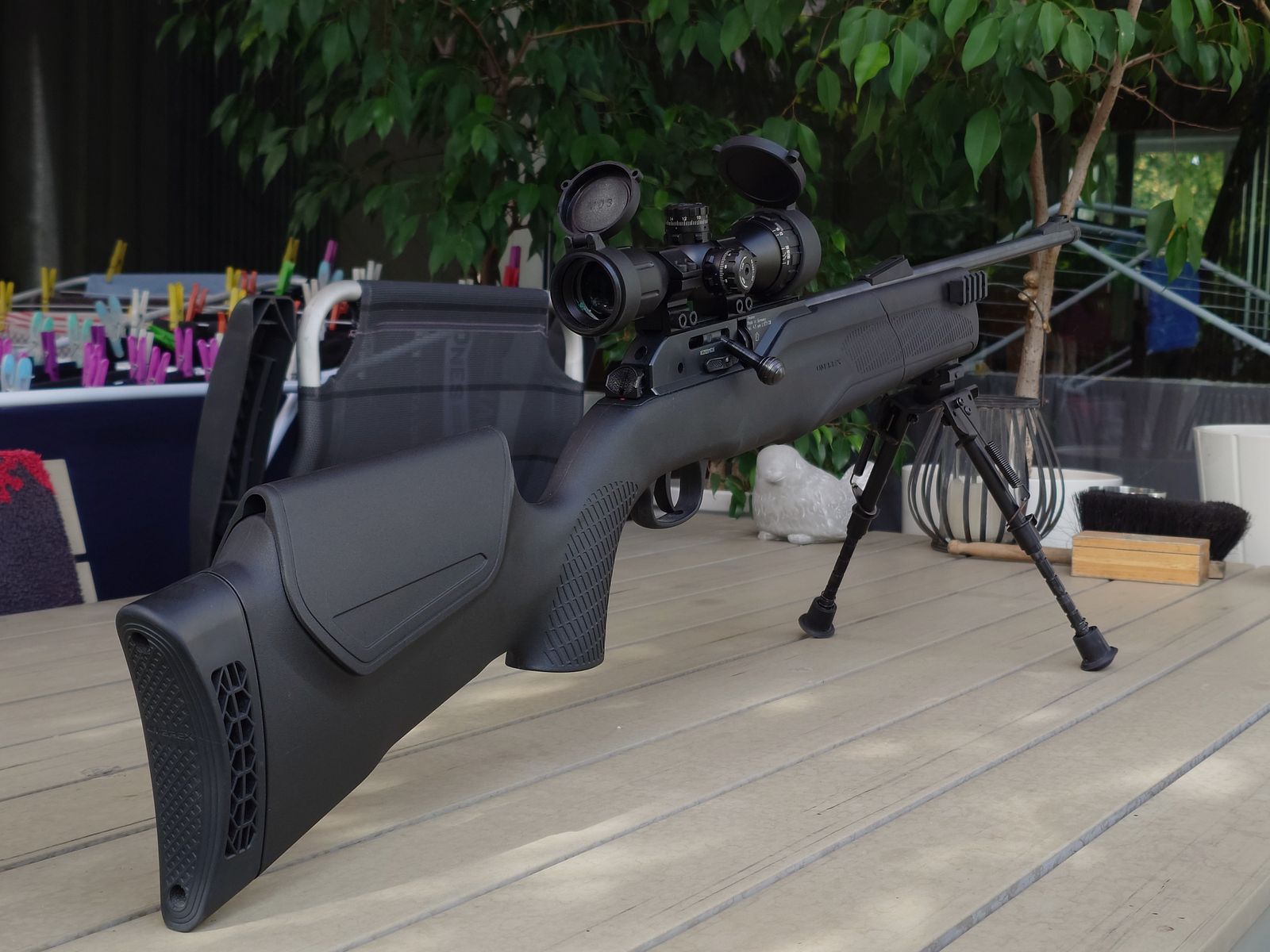 Umarex 850 m2 (Kostenlose Lieferung) mit Co2 Adapter und Walther Zielfernrohr + viel Zubehör 