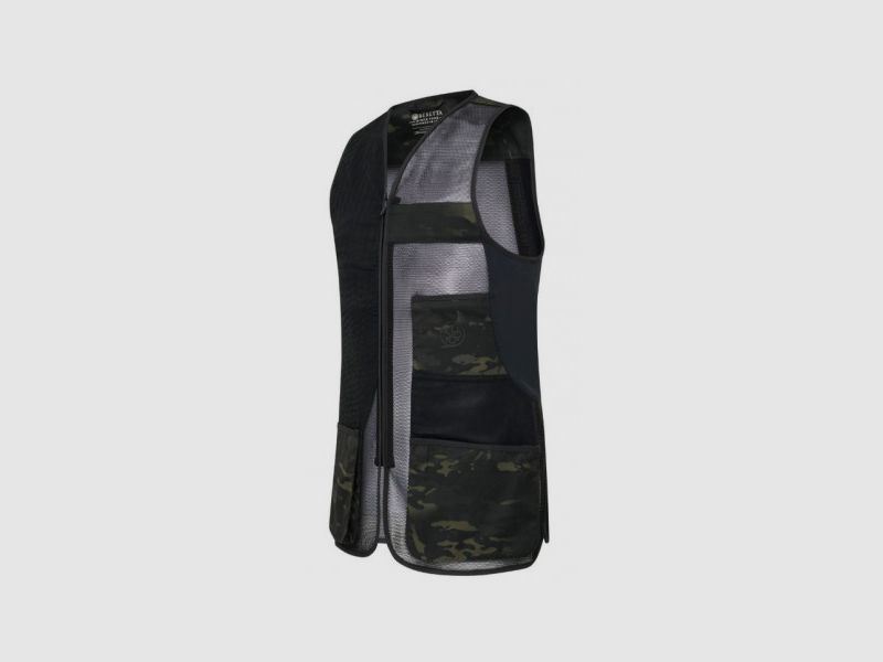 Beretta Camouflage Schietvest Zwart Beperkte Editie 500 Jaar Mod. Multicam Art. GT612 T2662 09ST BERETTA, afbeelding 1 van 5