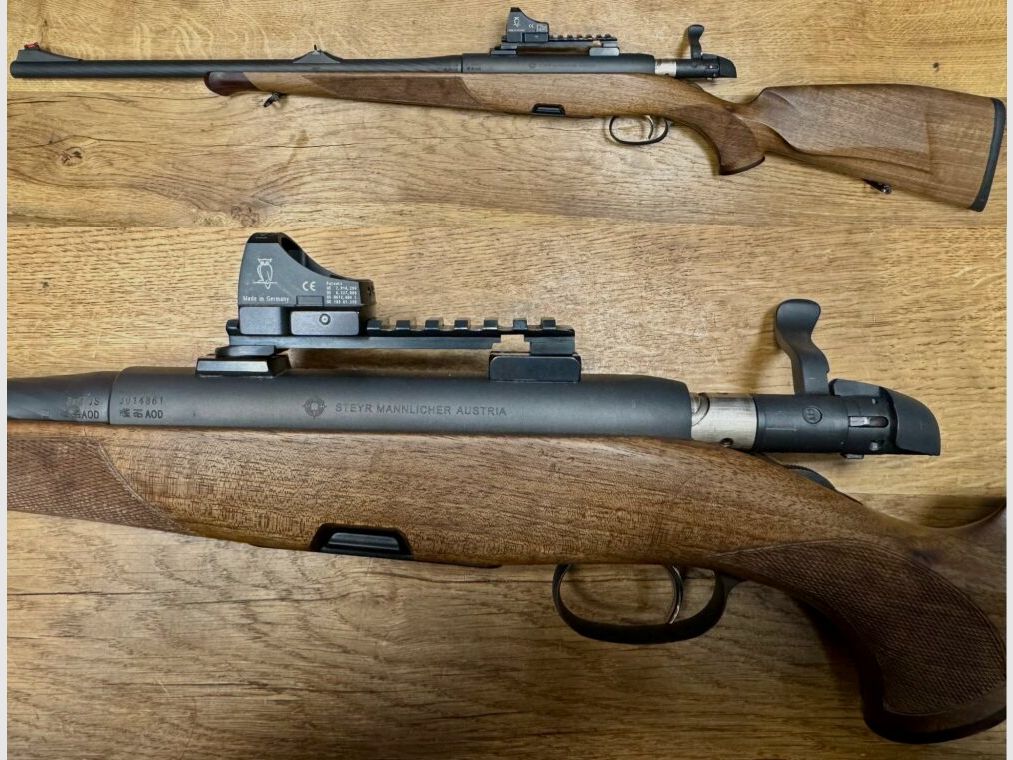 Steyr Mannlicher CL II Semi Weight con Docter Sight