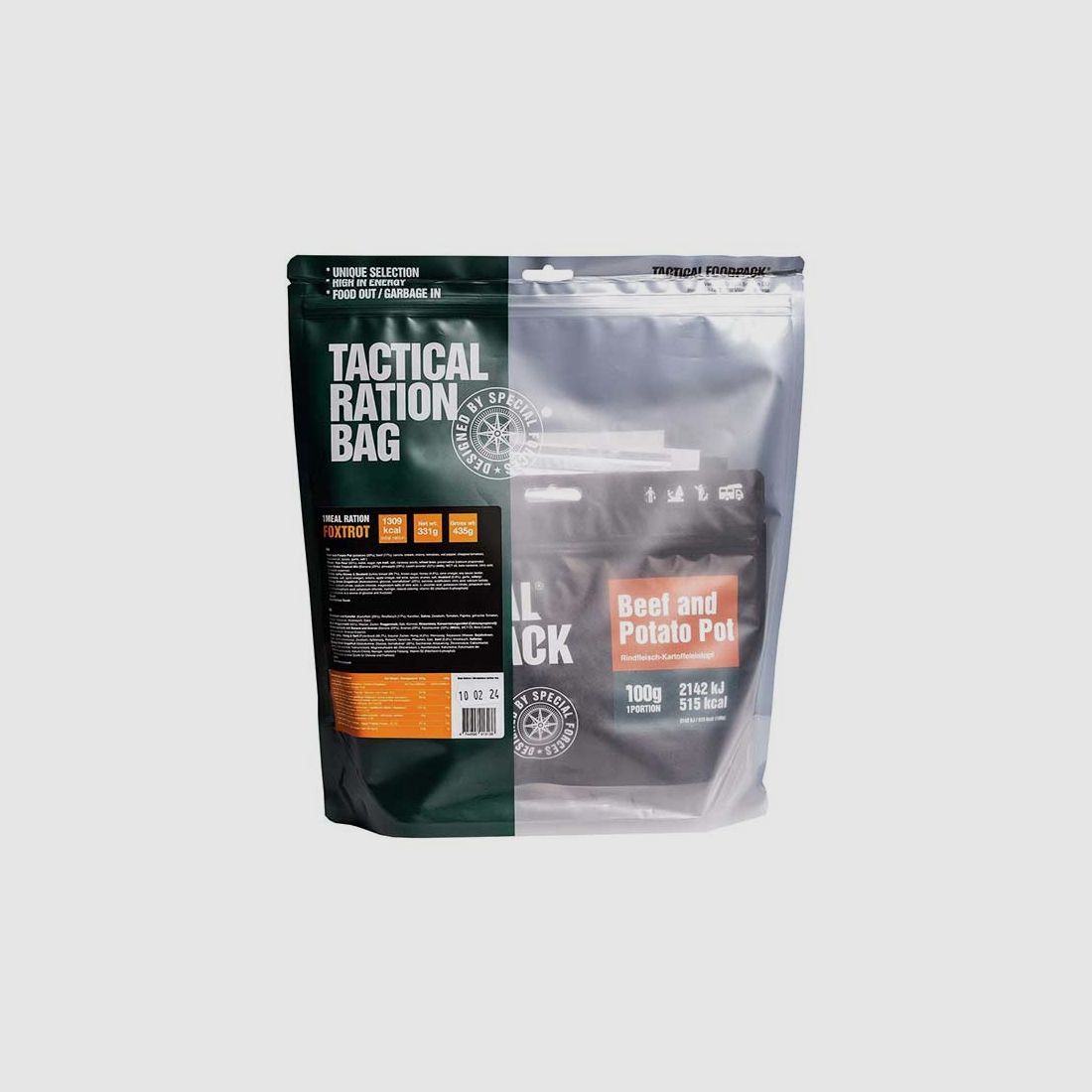 Tactical FoodPack Ration Foxtrot Meal Set, image 1 of 2