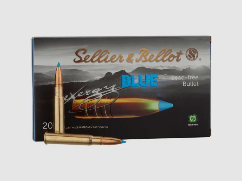 SELLIER & BELLOT EXERGY BLUE / TXRG - 8x57 IRS / JRS - 196 GRS. - 20 SCHUSS