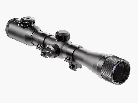 Zielfernrohr Umarex RS 4 x 32 CI TacDot Absehen beleuchtet mit High-Power-Ringmontagen fĂĽr 11 mm Prismenschiene