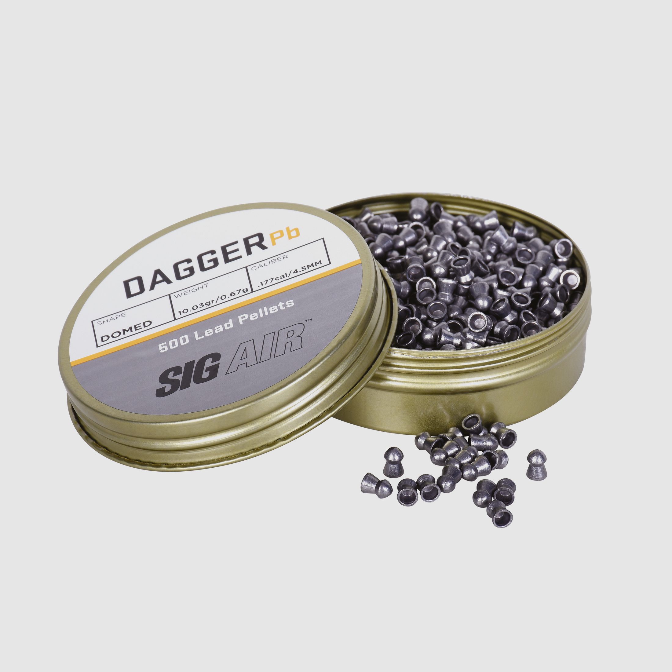 SIG SAUER Diabolo o gładkiej główce 4,5 mm 500 sztuk