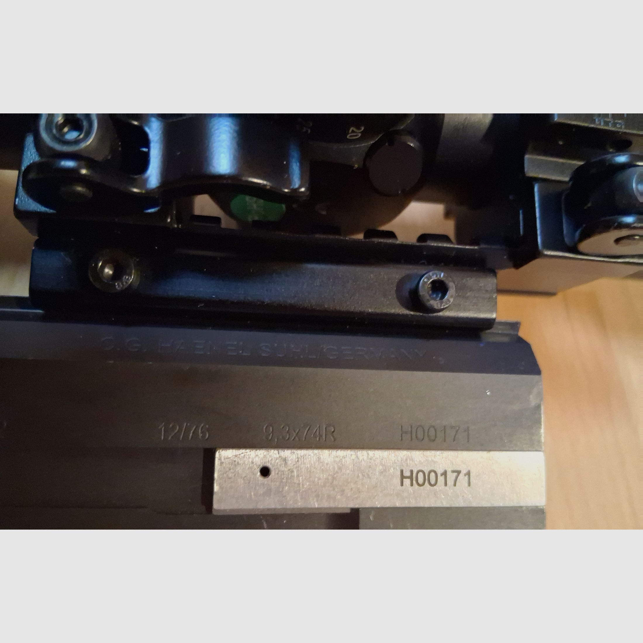 Bockbüchsflinte BBF Haenel Jaeger  8.10 mit Handspannung