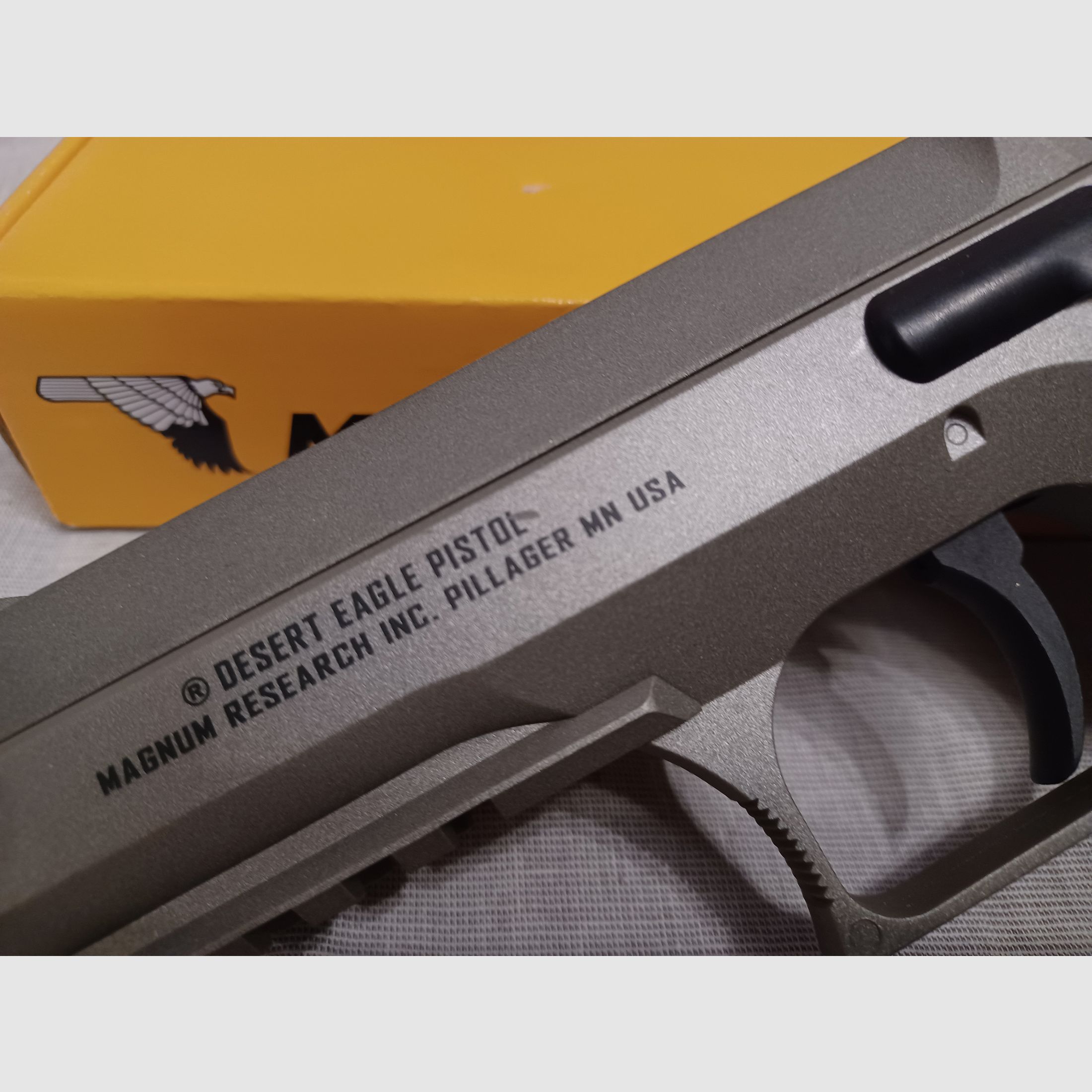 Baby Desert Eagle / Silver / 4,5 mm BB / CO2 / Pistole / OVP (39)