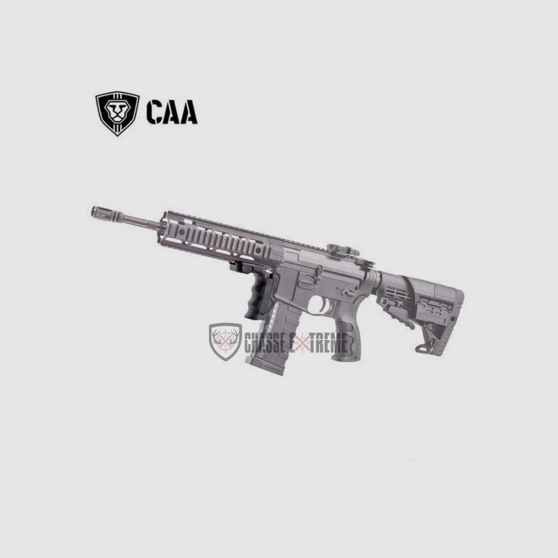 Handgriff Vorderschaft CQB CAA mit "Druckschalter"-Platz Schwarz, Bild 2 von 2