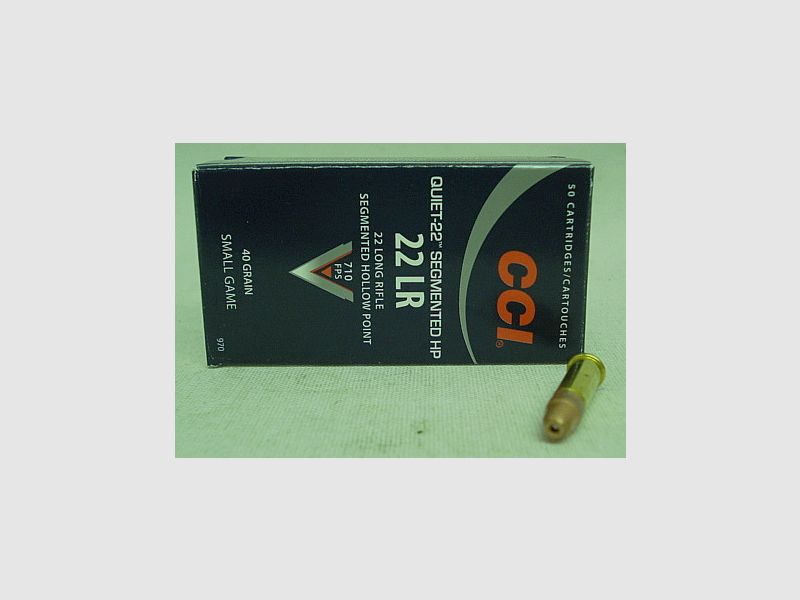 CCI .22lr Quiet-22-HP - 40gr (a50) #00970