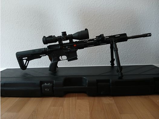 Ldt15 16.75" AR15, ZF, red dot, bipod