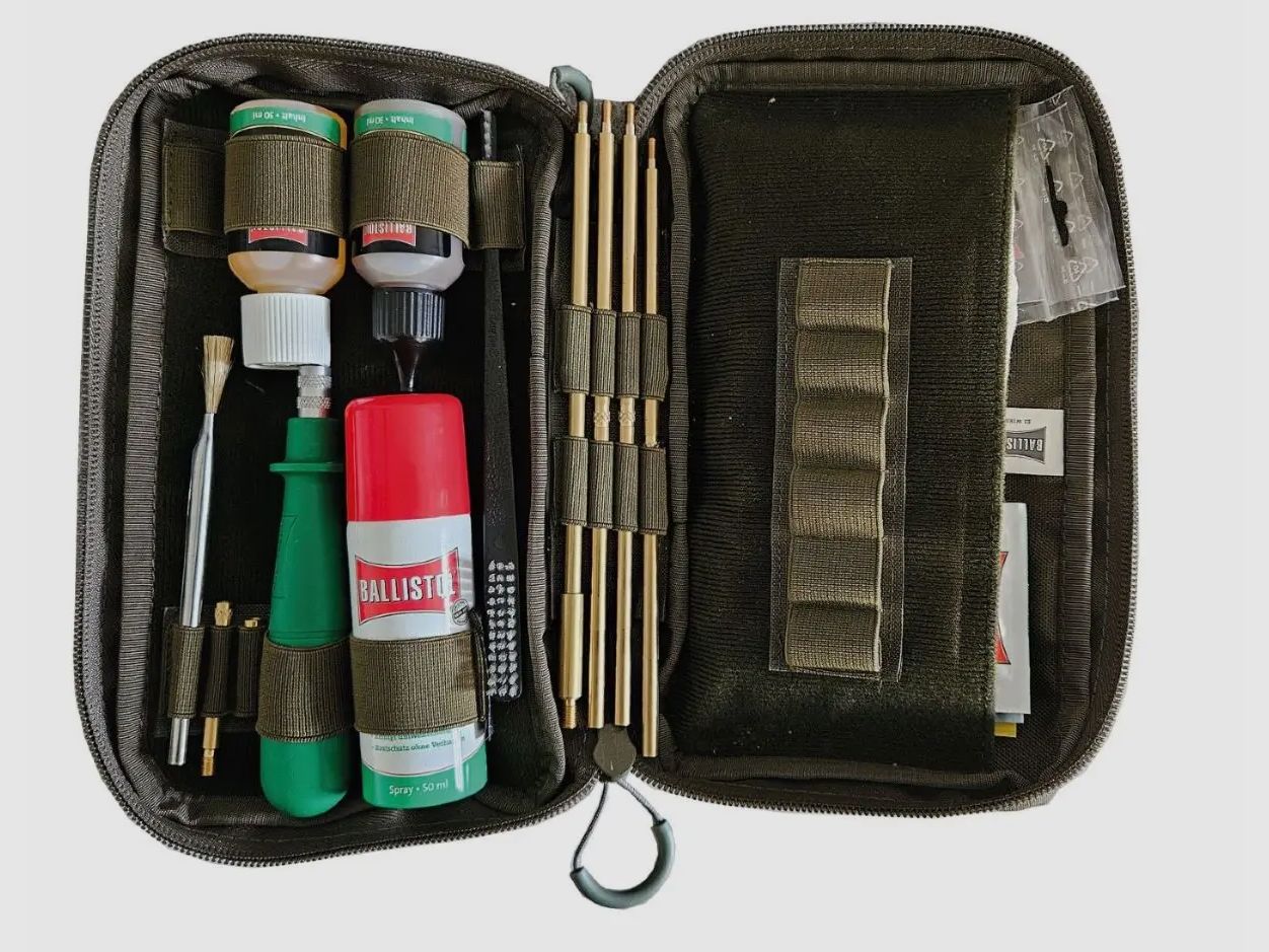 Ballistol gun cleaning set