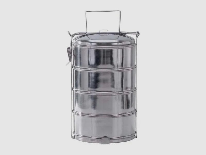 Fox Outdoor Fox Outdoor Speisebehälter 4-teilig silberfarben