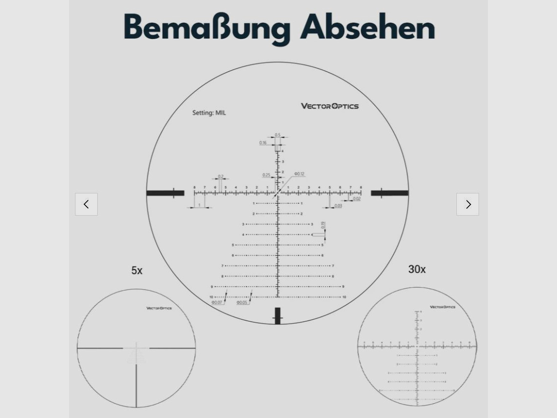 Vector Optics Continental x6 5-30x56 Scope