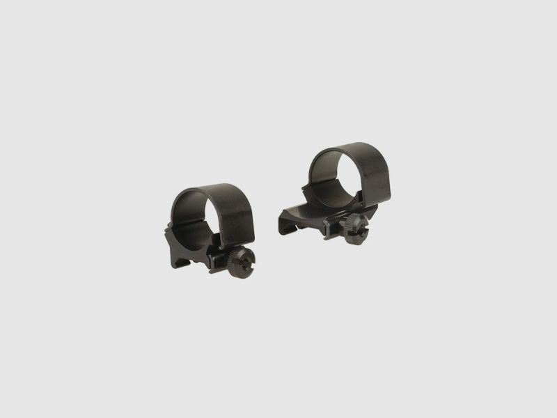 Weaver Top-Mount Weaver-Style Anelli nero opaco 25,4mm medio, BH 4,29mm