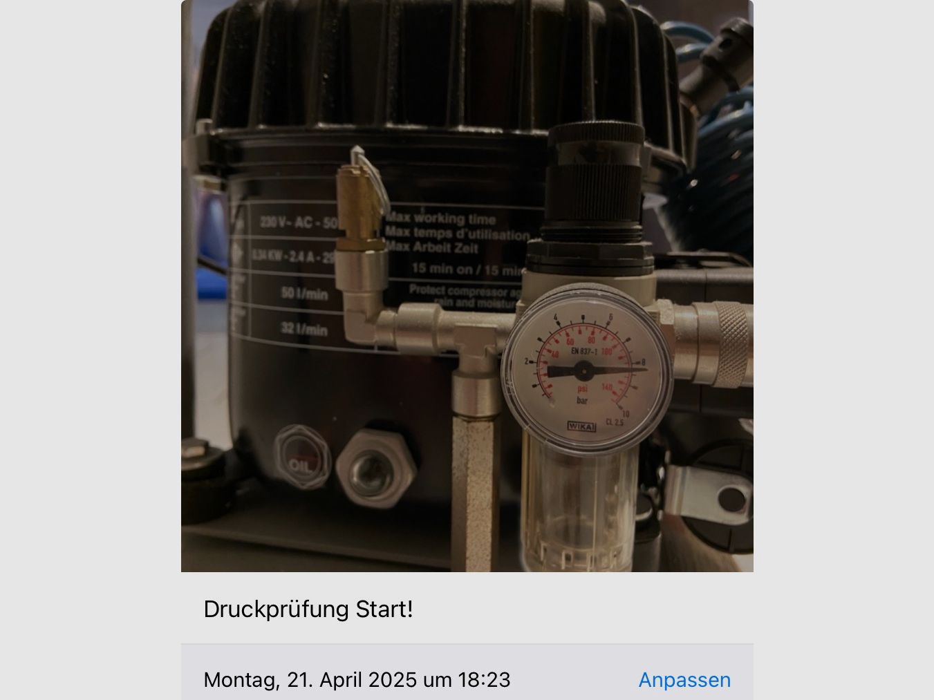 Schneider Kompressor Silent-Master SEM 50-8-9 W - Flüsterkompressor!