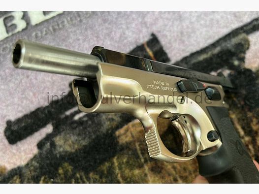 CZ75B BiColor Neuwertig 9mmLuger Bicolor & HOGUE Griff
