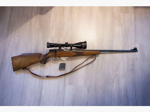 Krico .22Hornet, incl. óptica: Leopold 3,5-10 x 50